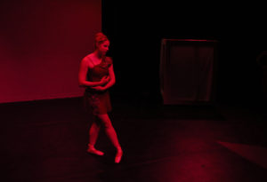 Andrea Severson performs a ballet solo that she choreographed for Mesilla Valley Dance Eclectic's 2017 performance of Pandora's Box