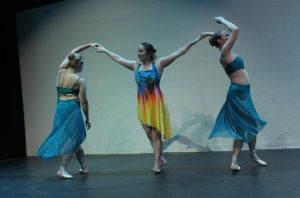 Members of Mesilla Valley Dance Eclectic perform a ballet piece choreographed by Morgan Rivera